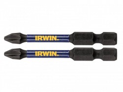 IRWIN Impact Pro Performance Screwdriver Bits PH2 57mm (Pack 2)